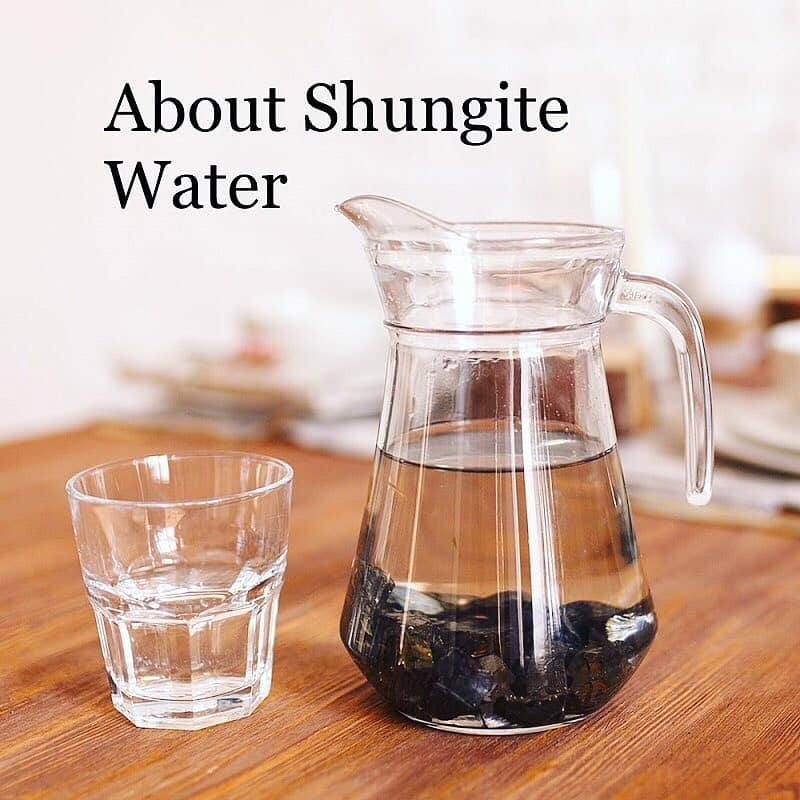 Shungite Water: Purification, Detoxification and Healing