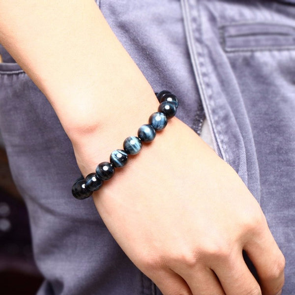 Bracelet Tiger Eye - Shungite Protection
