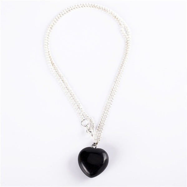 Shungite pendant "Heart" - Shungite Protection