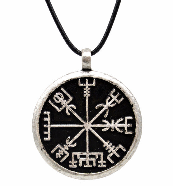 Shungite pendant Vegvisir - Shungite Protection