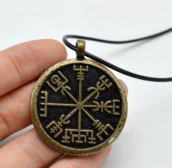 Shungite pendant Vegvisir - Shungite Protection