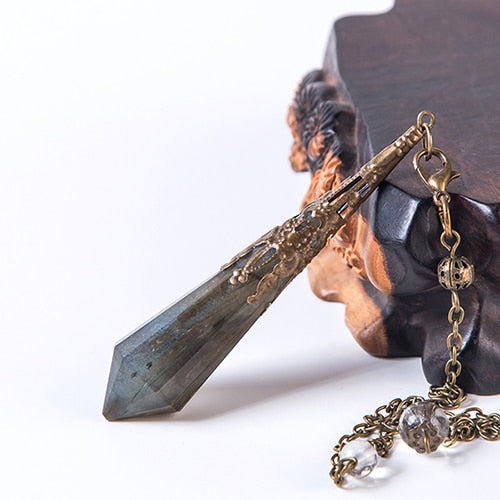 Shungite Crystal Pendulum - Shungite Protection