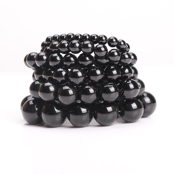 Shungite Obsidian Bracelet - Shungite Protection