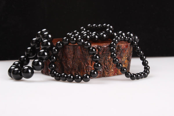 Shungite Obsidian Bracelet - Shungite Protection