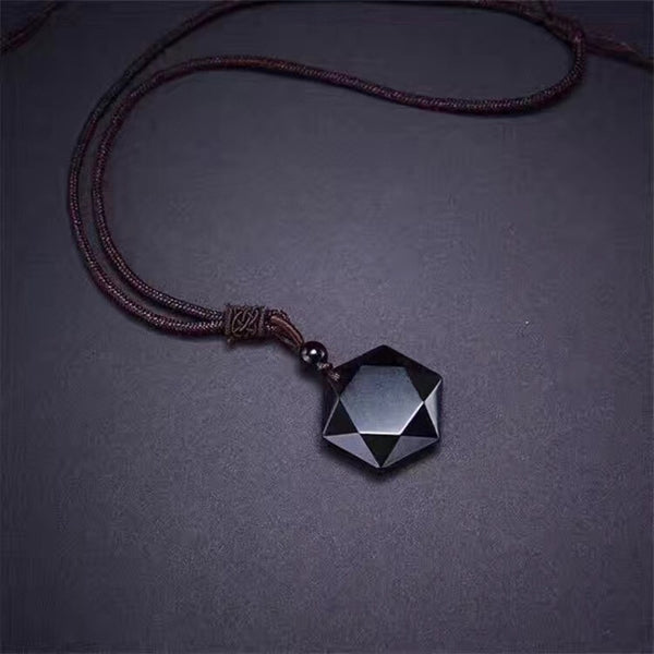 Pendant Star of David - Shungite Protection