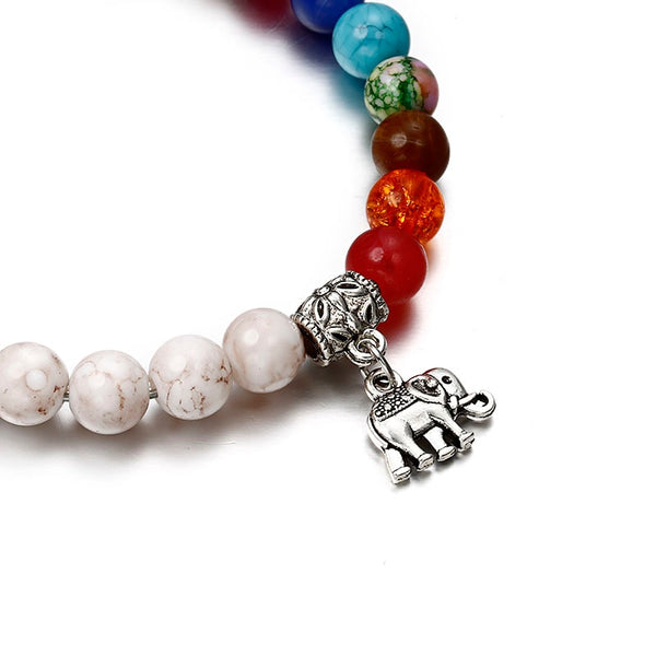 Bracelet Jade Beads - Shungite Protection