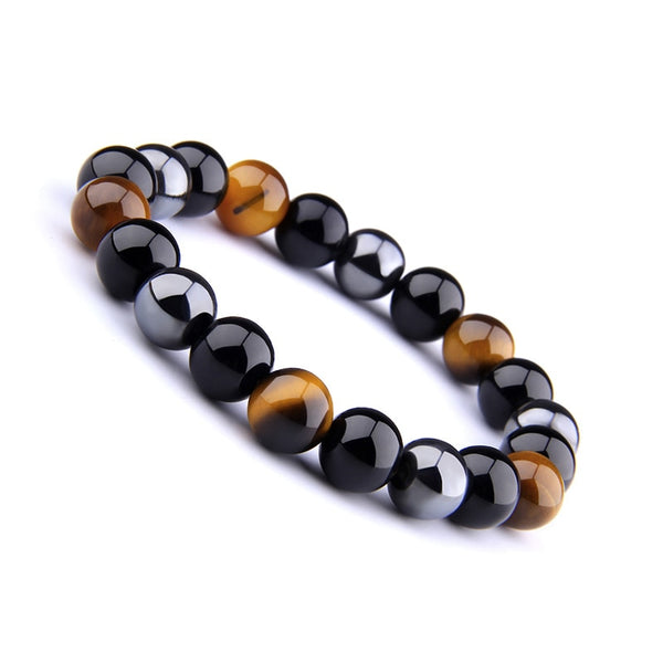 Shungite Bracelet "Tiger Eye" - Shungite Protection