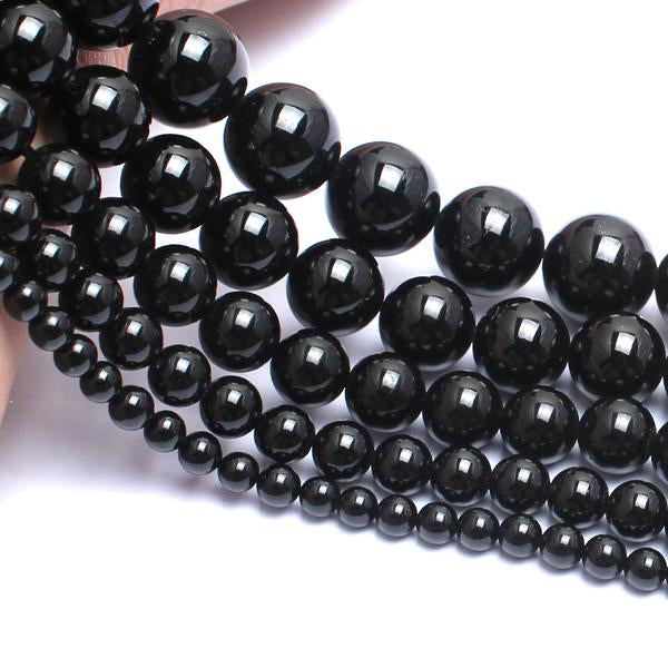Shungite beads 12mm - Shungite Protection