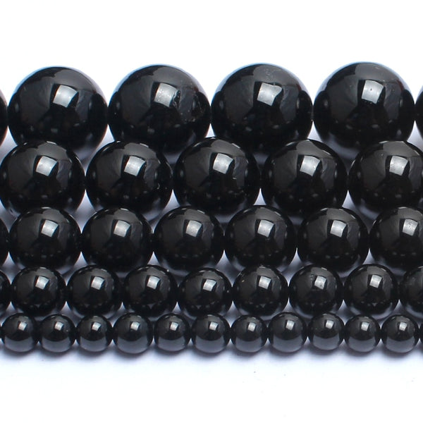 Shungite beads 4mm - Shungite Protection